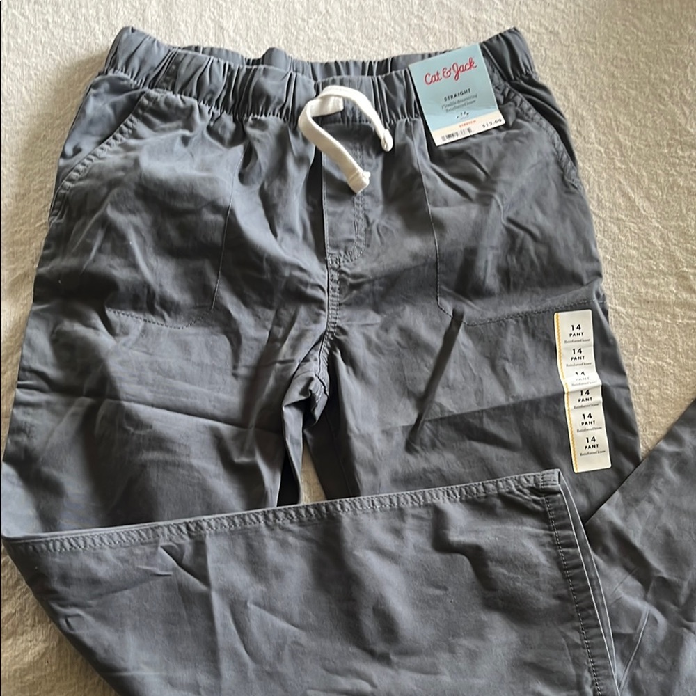 Cat & Jack Boys Gray Pants